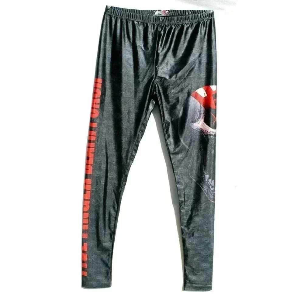 New 5FDP Five Finger Trash Music GothicWomen Leggings Pants - Large